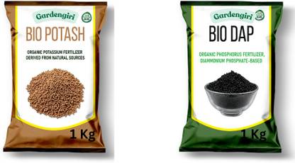 gardengiri Bio DAP & Bio Potash Combo for Balanced Plant Nutrition Fertilizer