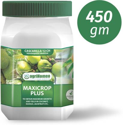 AGRI HOMEO Maxicrop Plus Homeopathic Solution for Growth & Yield in Large Fruit Trees Fertilizer