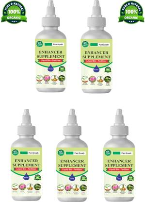 PlantGrow Plant Growth Enhancer Supplement(pack of 5) - Root Enhancer For Plants Fertilizer