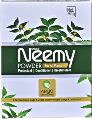 arya biotechnologies Aryabio Neemy, Soil Conditioner |Neem Oil, Organic Powdered Fertilizer (250 Gms) Fertilizer