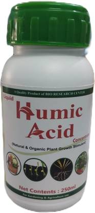 Bio Research Center Liquid HUMIC ACID Concentrate 250ml. Manure, Potting Mixture
