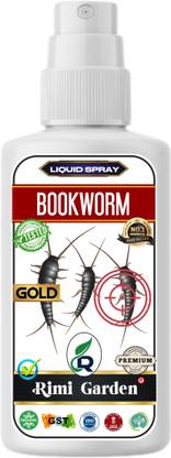 Rimi Garden Book Worms Liquid Spray, Removes bookworms instantly, Herbal & Non-Toxic, Manure