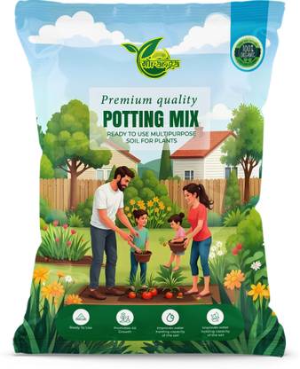 Gauranga Potting Mix Soil Manure Potting Mixture, Soil, Fertilizer
