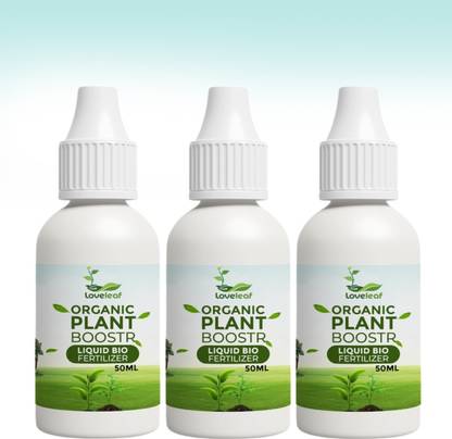 Loveleaf Organic Plant Growth Booster - 100% Natural Fertilizer for Plants Fertilizer