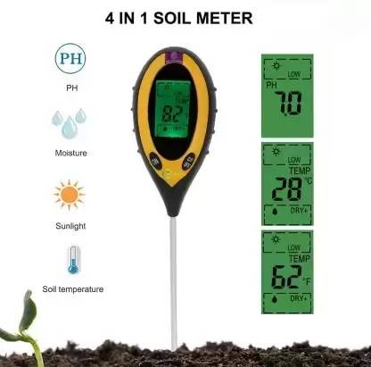 Ph Meter Kensizer 3-in-1 Bodemtester – Meet Vocht, PH En Licht, Geen Batterijen Nodig, Voor Binnen En Buiten Bodemtester 3-in-1 Ph Meter Kensizer 3-in-1 Bodemtester – Meet Vocht, PH En Licht, Geen Batterijen Nodig, Voor Binnen En Buiten Bodemtester 3-in-1