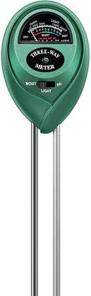 Shakuntla Soil Tester, 3-in-1 Plant Moisture Meter Light and PH Tester for Home All-in-One Analog Moisture Measurer