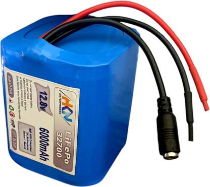 HKN 12V 6000mAh LiFePO4 Rechargeable Lithium ion battery Lithium Solar Battery