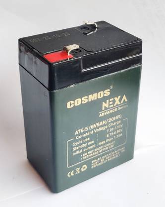 Cosmos Nexa 6 volt 5 ampere AGM Solar Battery