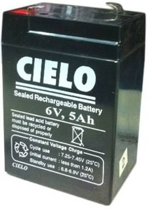 Cielo 6V-5AH Gel Solar Battery