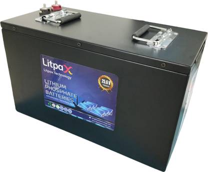 Litpax 25.6V-100Ah Lithium Lfp Inverter Battery For Double Battery 24v Inverter Lithium Solar Battery