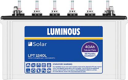 LUMINOUS LPT1240L AGM Solar Battery