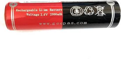 Atyai Geepas 2.4V 2500mAh Rechargeable Ni-Cd Battery Lithium Solar Battery
