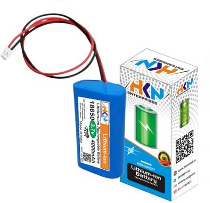 HKN 3.7v 4000mAh with 2mm JST wire Lithium Solar Battery