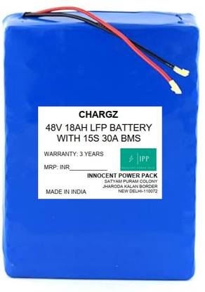 ChargZ 48V 18AH Lithium Solar Battery