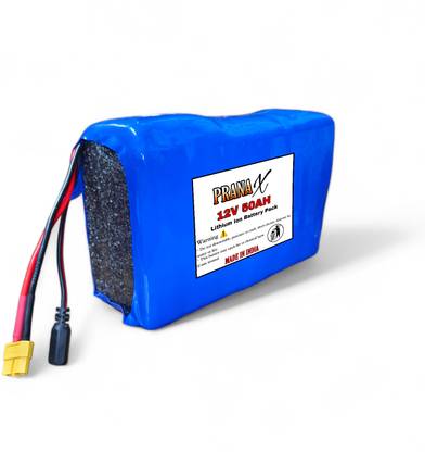 Pranax 12V 50AH Lithium Ion Rechargeable Battery for Multipurposes Lithium Solar Battery