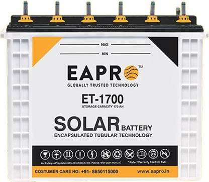 eapro ET1700 Flooded Solar Battery