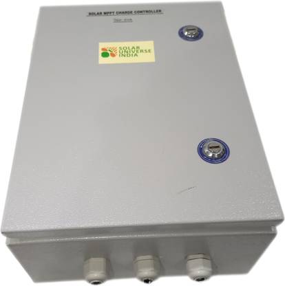 SOLAR UNIVERSE INDIA 96V-50Amps(4800W) with LCD Display, 9V USB Output & SMU Function-Outdoor (IP65) MPPT Solar Charge Controller