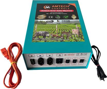 Amtech Controls AC & DC SOLAR ZATKA MACHINE/FENCE ENERGIZER FOR 40ACRE MPPT Solar Charge Controller
