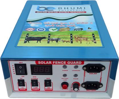 Bhumi Zatka Machine / Fence Guard Fully Automatic with Display (110 Bigha) MPPT Solar Charge Controller