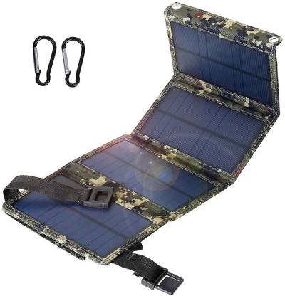 ELEPHANTBOAT 20W Portable Solar Panel , USB Port, Foldable Solar Charger for Camping Travel MPPT Solar Charge Controller