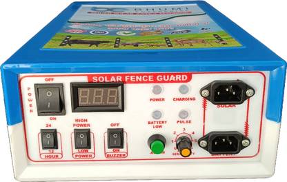 Bhumi Solar Display Zatka Machine for Agriculture Farms (Area Covered 40 Acres) MPPT Solar Charge Controller