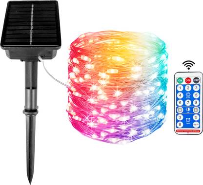 Epyz Solar String 100 LED Copper Garden Outdoor Waterproof Fairy Decorative Light Solar Light Set