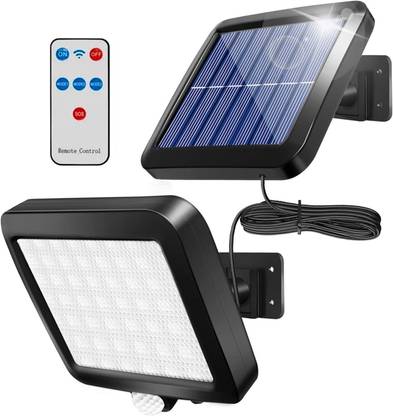 Gitesh Outdoor Motion Sensor Security Night Separable Solar LED Power Wall Light Solar Light Set