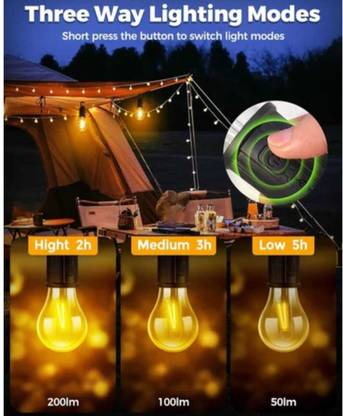 Bandhan Enterprises Globe Solar String Lights ,Waterproof Solar Outdoor Light Solar Light Set