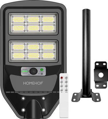 Homehop Solar Street Light Waterproof Automatic Motion Sensor Lamp for Home Garden 120W Solar Light Set