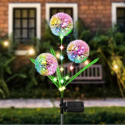 Epyz Solar Light Outdoor Onion Ball Waterproof LED Lamp for Home, Garden , pathway Solar Light Set