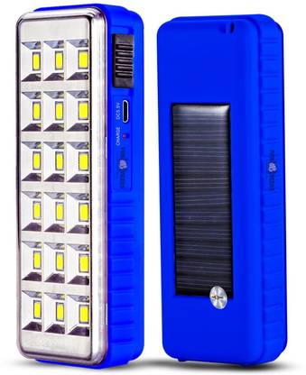 Pick Ur Needs Emergency Solar Rechargeable LED Lantern Light With Lithium Battery Blue Solar Light Set