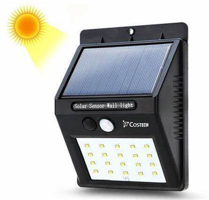 ZESTRUM 20 Led Solar Motion Sensor Light, Outdoor Weatherproof for Garden Path Yard Solar Light Set