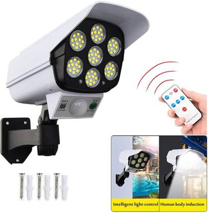 Xydrozen Roatable Angle Adjustable LED Wall Light Solar Light Set