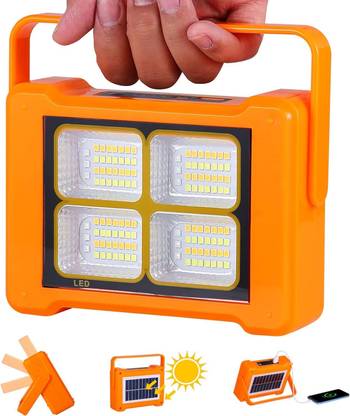 KH kh Led Solar Portable Work Light Solar Emergency Light Rechargeable Floor Solar Light Set