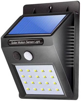 Iris Grape ® Outdoor PIR Smart Solar Power Waterproof IP65 Motion Sensor LED Garden Wall Solar Light Set