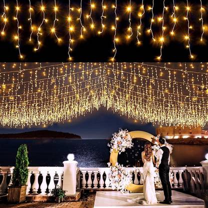 Homehop Solar String 300 LED Lamp Outdoor Home Garden Wall Decorative Fairy Lamp,6M Solar Light Set