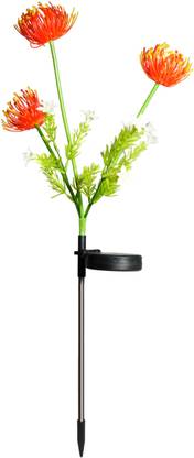 Homehop Solar LED Automatic Waterproof Outdoor Flower Decoration Lamp for Home Garden Solar Light Set