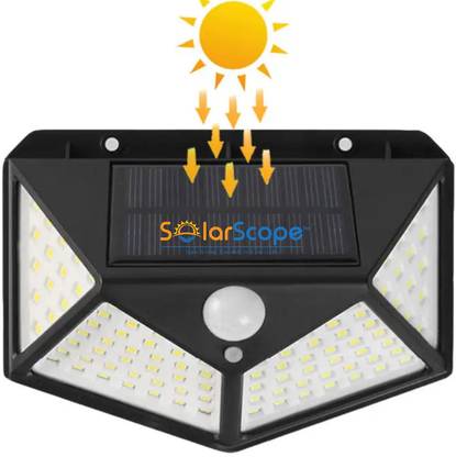 SolarScope Solar Light Outdoor Motion Sensor for Home Garden Waterproof for Wall Decks Solar Light Set