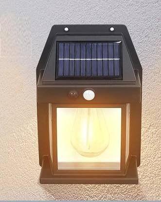 Hoaxer Courtyard Solar lights Tungsten Wall Lamp Solar Light Set