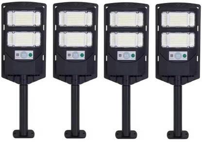 KH Solar Street Lights Outdoor Waterproof 96 LED 40 W Solar Dusk to Dawn Flood Solar Light Set
