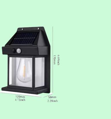 PGK TRADERS Plastic Solar Light Set