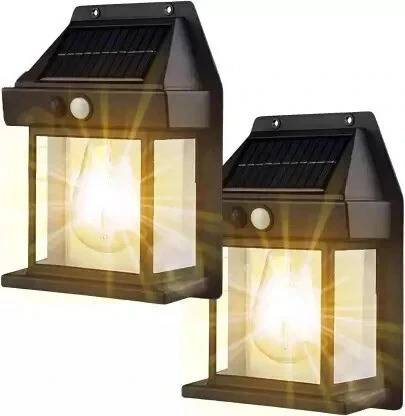 FLYDER , Security Motion Sensor Solar Light For Home,Garden,Restaurant Solar Light Set