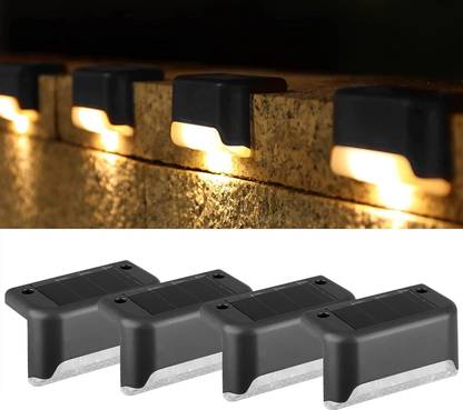 lexso 4pcs solar step lights outdoor waterproof led solar fancy lamp Solar Light Set