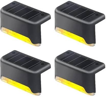 Flipkart SmartBuy Solar Deck Light 4Pcs, Solar Step Lights Outdoor Waterproof Led light Solar Light Set