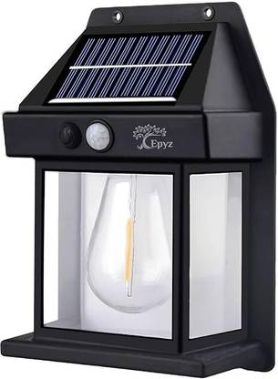 GREATONIX Solar Interation Wall Lamp For All Weathers Solar Light Set