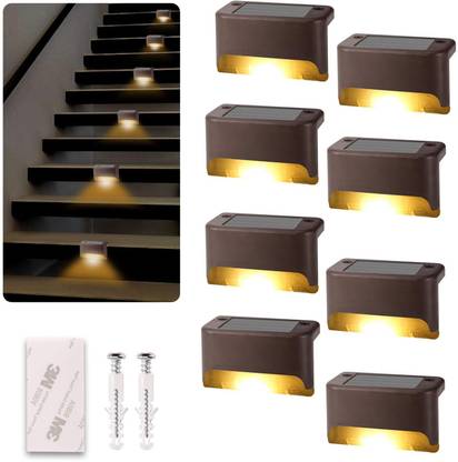 Tnglov Solar Deck Lights Outdoor | Solar Path Lights | Led Solar Step Light Solar Light Set