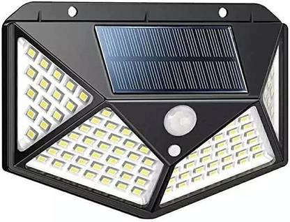 Fitaza LED Bright Outdoor Security Lights with Motion Sensor Solar Powered Wireless Solar Light Set