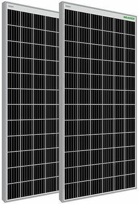 WAAREE 200 Watt Each Monocrystalline Solar Panel