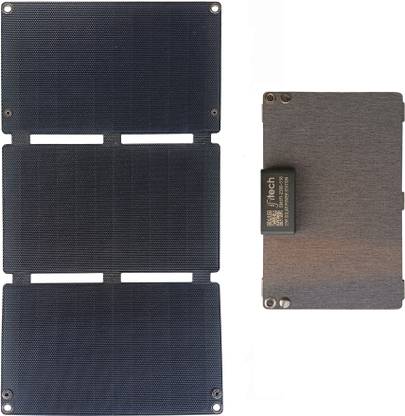 IFITech 25W Portable Waterproof Flexible Solar Panel Charger for Travel, Hiking, Camping Solar Panel