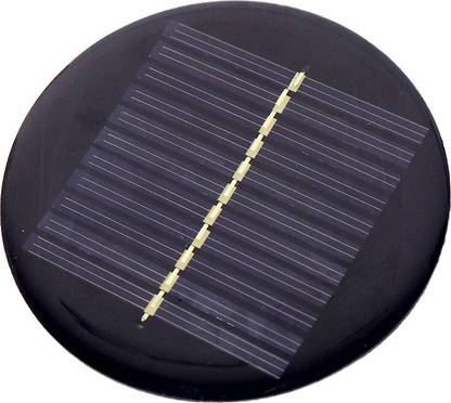 Electronic Spices 6v-80mah circle shape Solar Panel